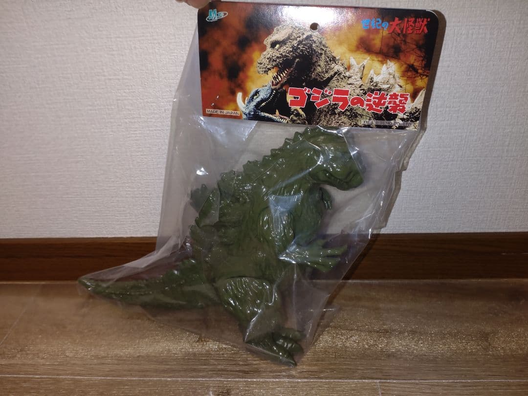 m1号　雛形ゴジラ　未塗装　モスグリーン　未開封　マーミット