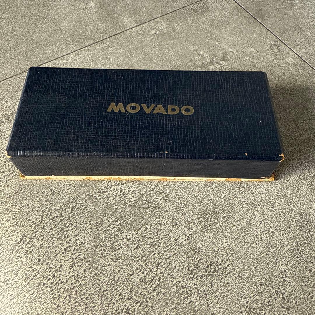 モバード17Jewels手巻き クリームカラー文字盤 箱とタグ付き アンティーク