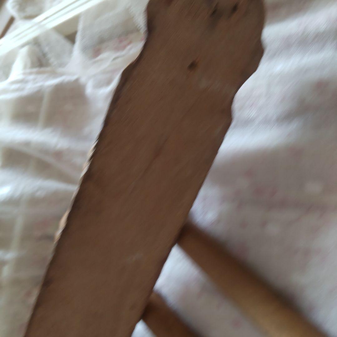 フランス　アンティーク　キッチン　リネンハンガー　バンブーハンガー