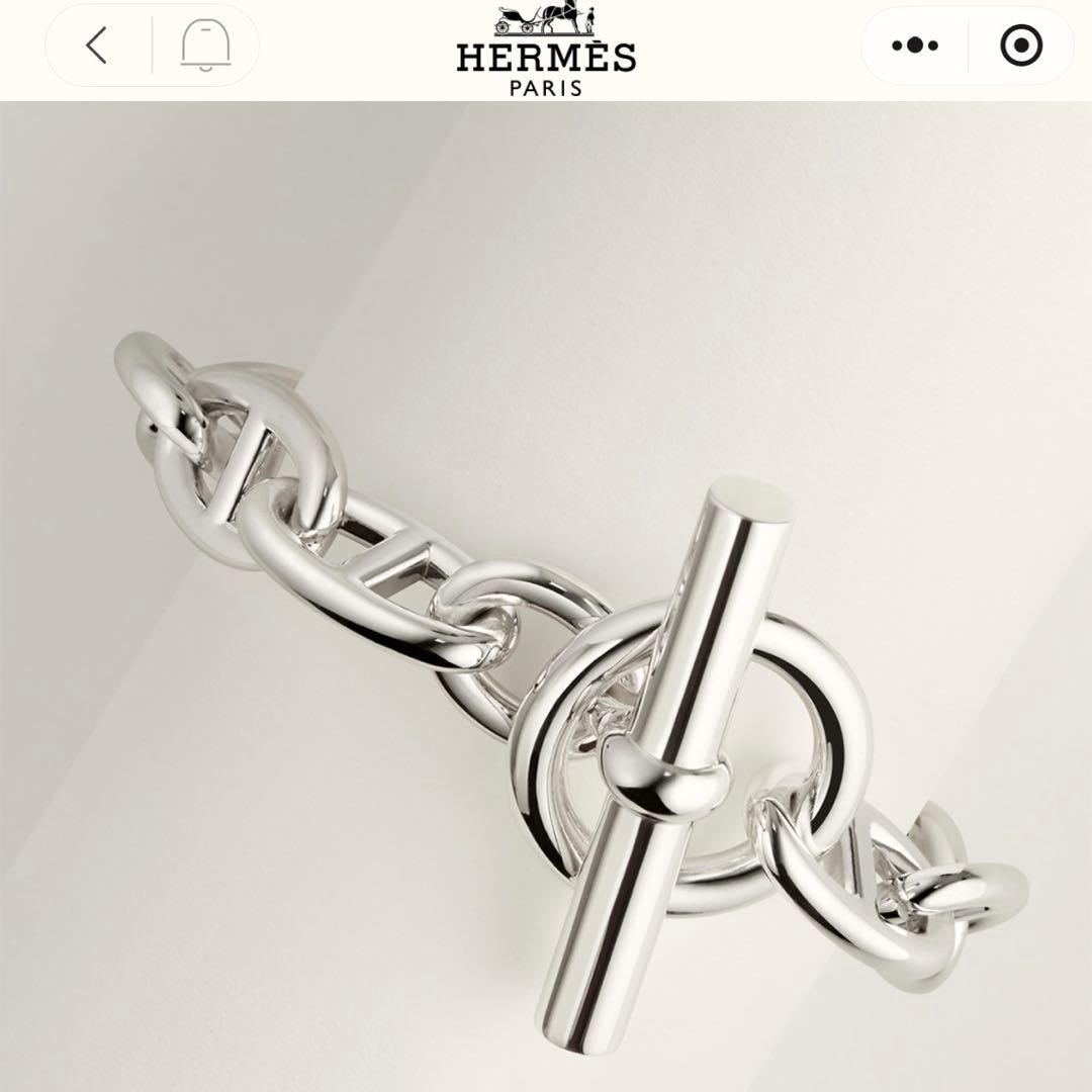 レアアイテム新品未使用【HERMES】シェーヌ・ダンクル TGM11