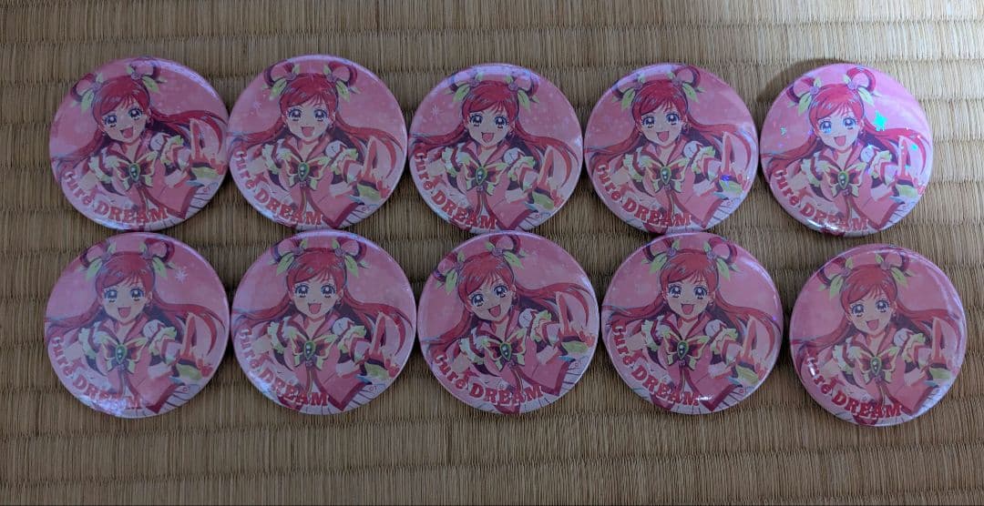 yesプリキュア5GOGO! キュアドリーム　缶バッジ64枚