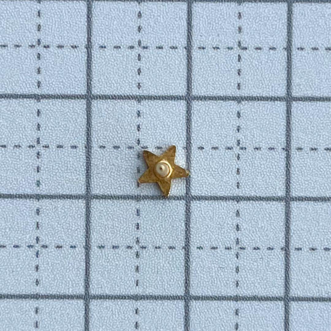 マリーエレーヌドゥタイヤック　スター スタッド ピアス お星さまピアス