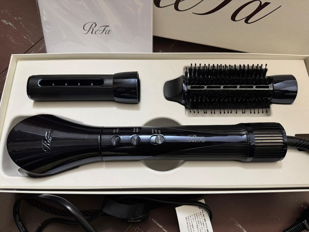 ReFa ヘアスタイリングツール ブラック