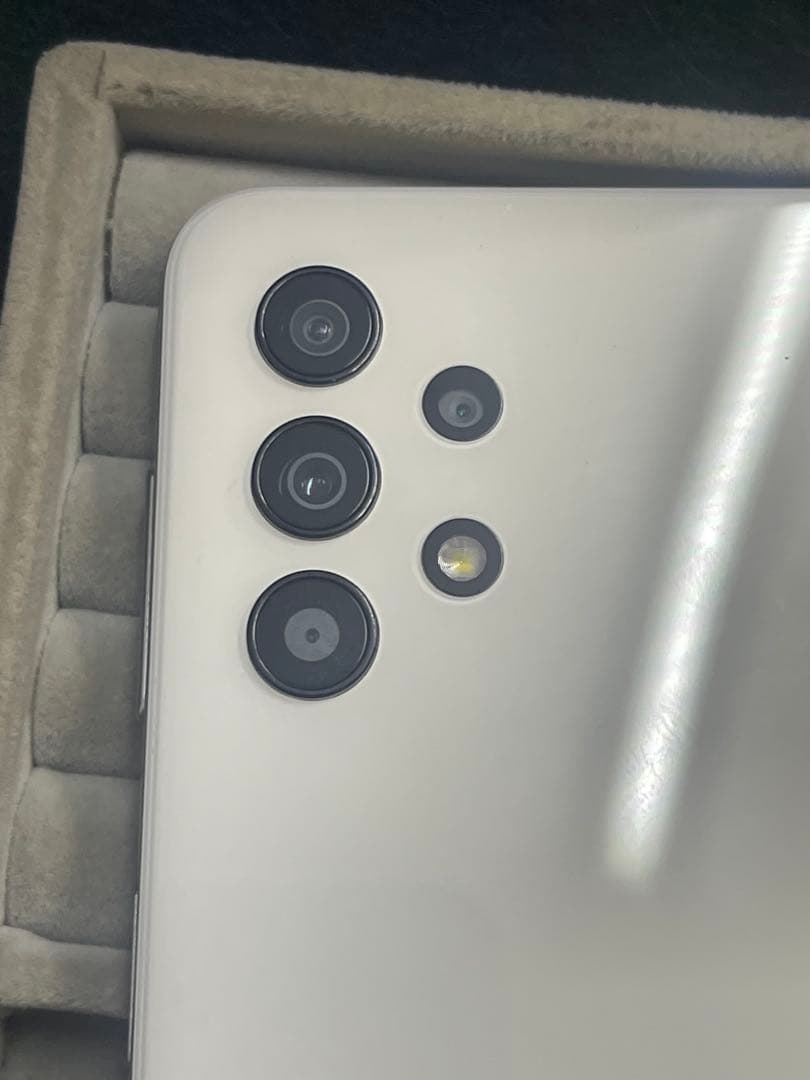 Galaxy A32 5G SCG08 Galaxy スマホ ホワイト 初期化済