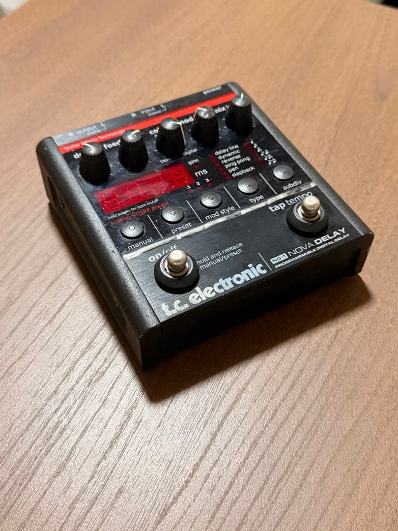 t.c. electronic Nova Delay ギターエフェクター
