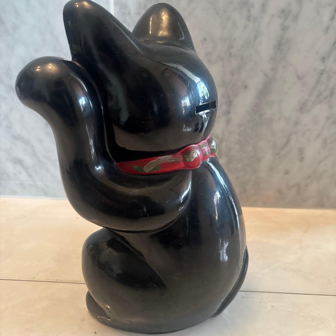 1920-30年代アンティークまつ毛が特徴的で妖艶な瞳も美しい雰囲気抜群の招き猫