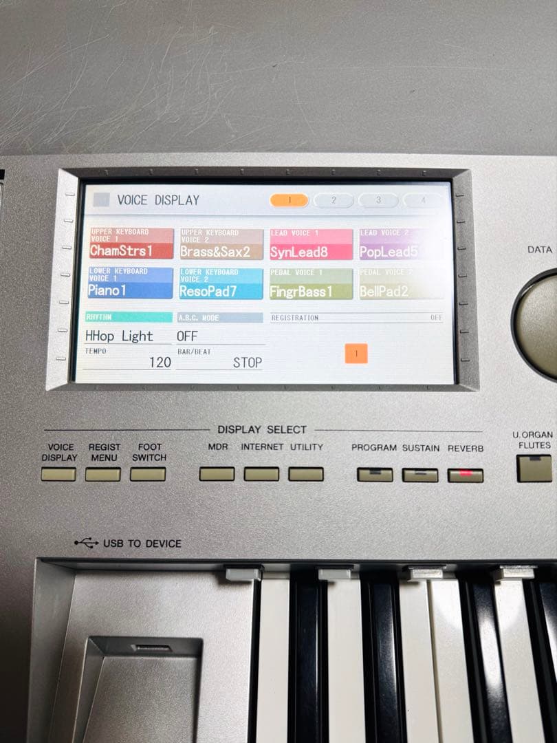 Yamaha DDK-7（d-deck）エレクトーン