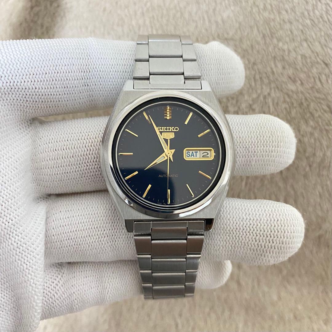 SEIKO 5 自動巻 7009-876Aセイコーファイ。