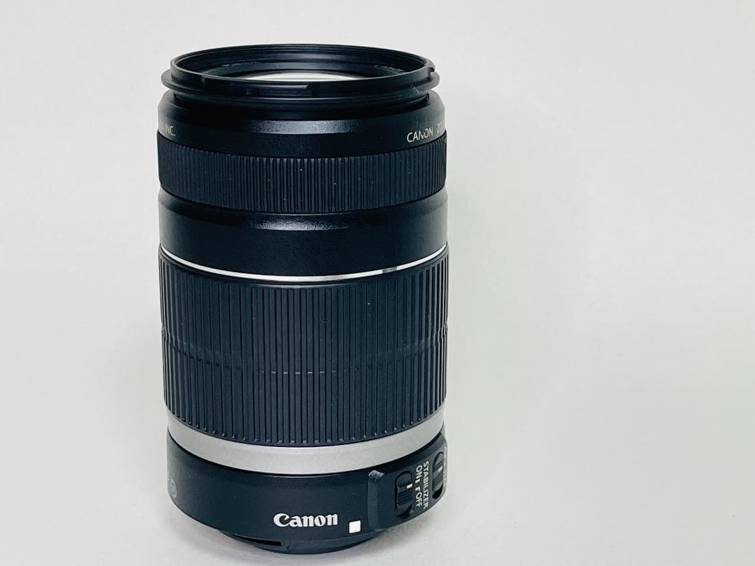 美品☘️ キャノン EF-S 55-250mm IS F4-5.6 望遠レンズ