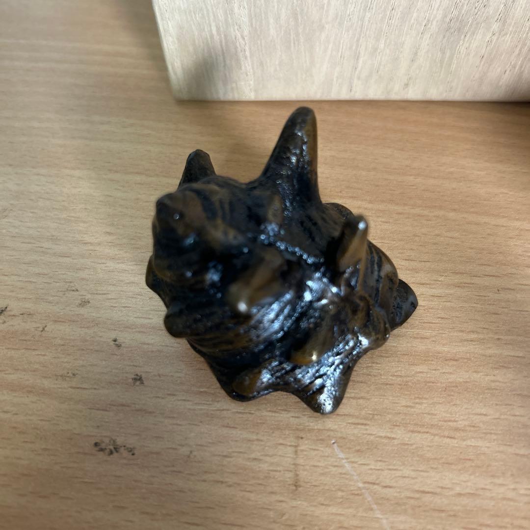 唐銅 七種蓋置 芳光造 茶道具 茶器 蓋置 共箱 共布 美品 です。