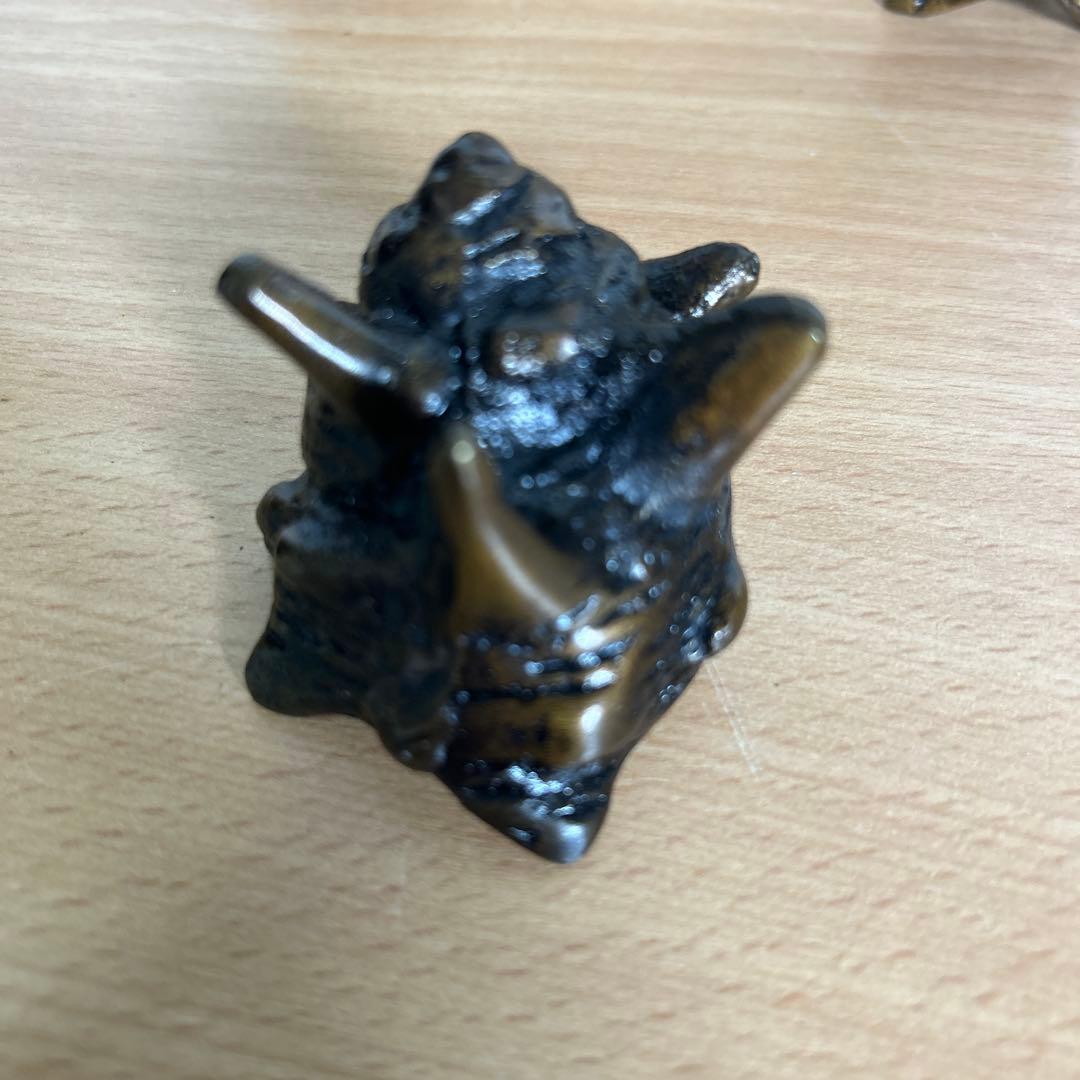 唐銅 七種蓋置 芳光造 茶道具 茶器 蓋置 共箱 共布 美品 です。