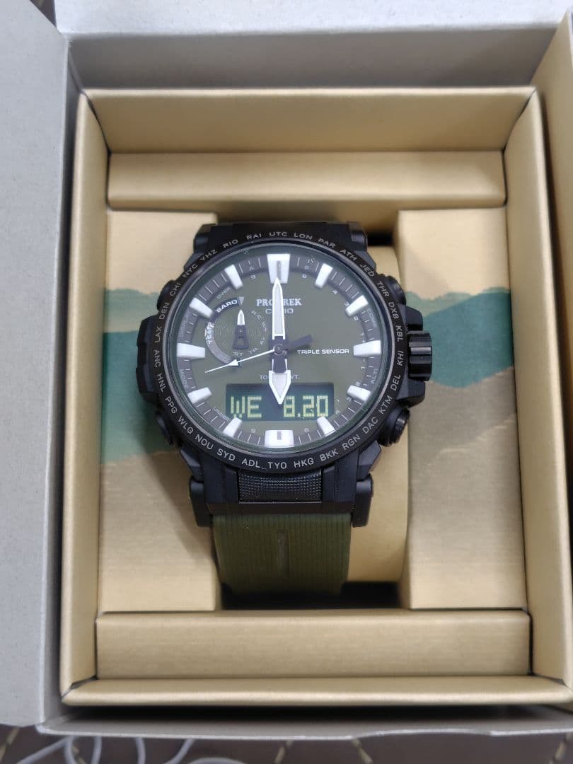 CASIO プロトレック クライマーライン PRW-61Y-3JF 稼働品