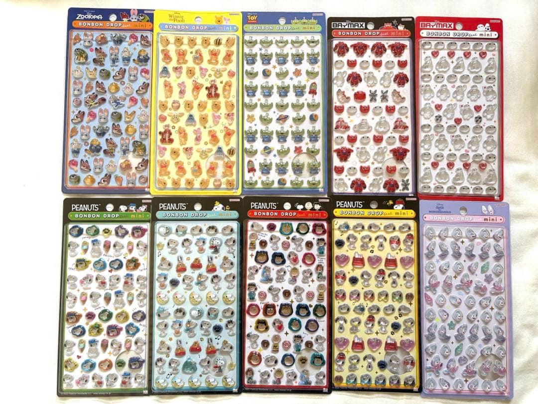 【正規品】ボンボンドロップシール 10点セット