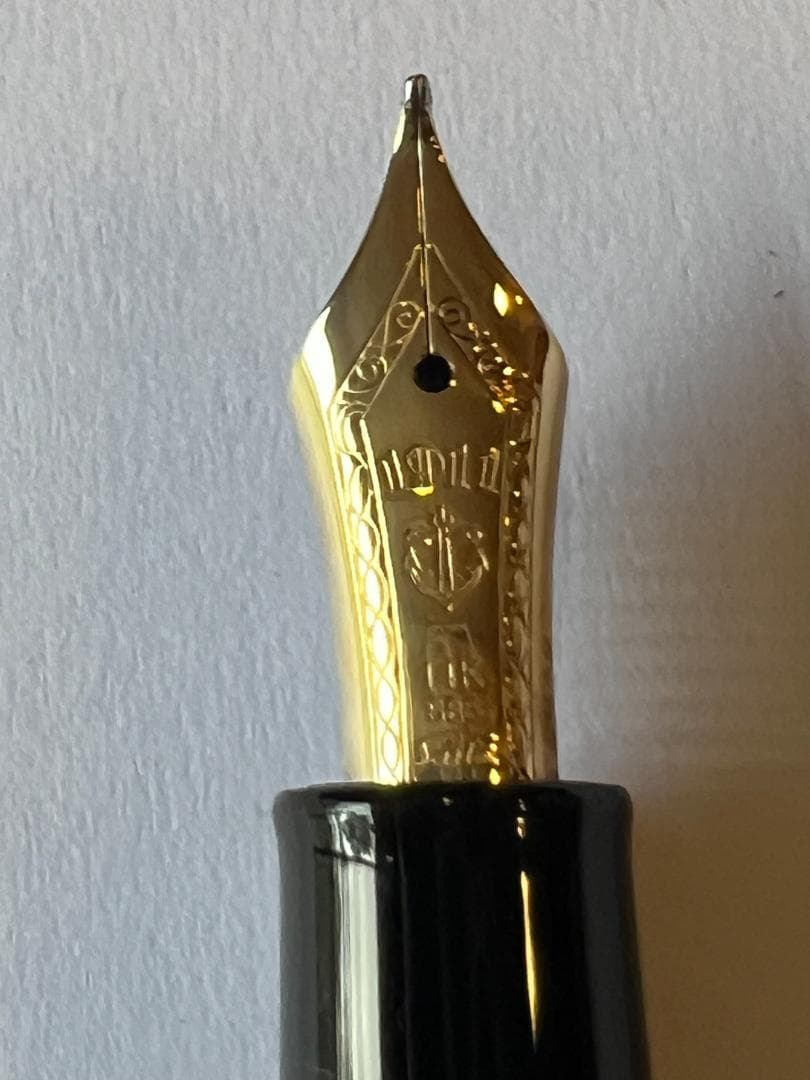 2日間特別価格‼️希少！セーラー長刀研ぎ万年筆14K極美｜ワンオーナー保管品！