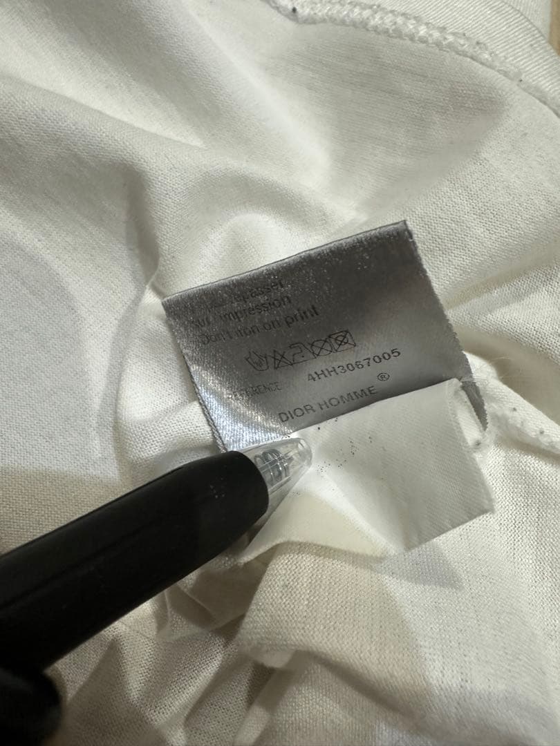 トップス Dior Homme future eye /white 04 aw