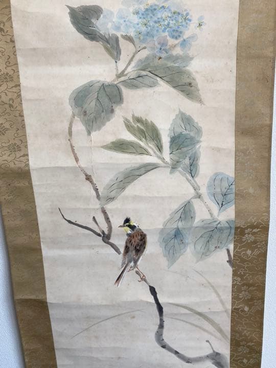 紫陽花図
