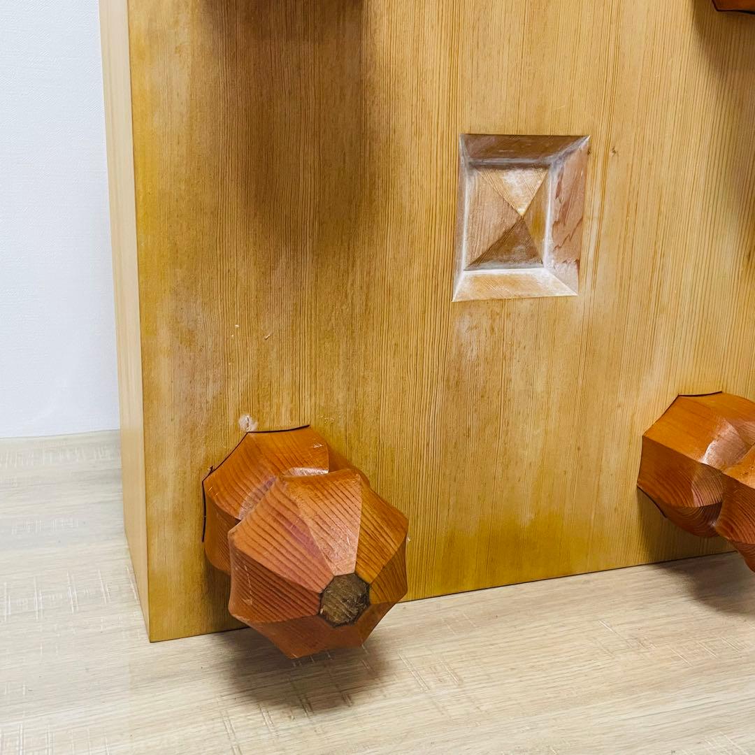 ★美品★ 囲碁 碁盤 天柾 柾目 ヘソ 脚付き 桐製盤覆い