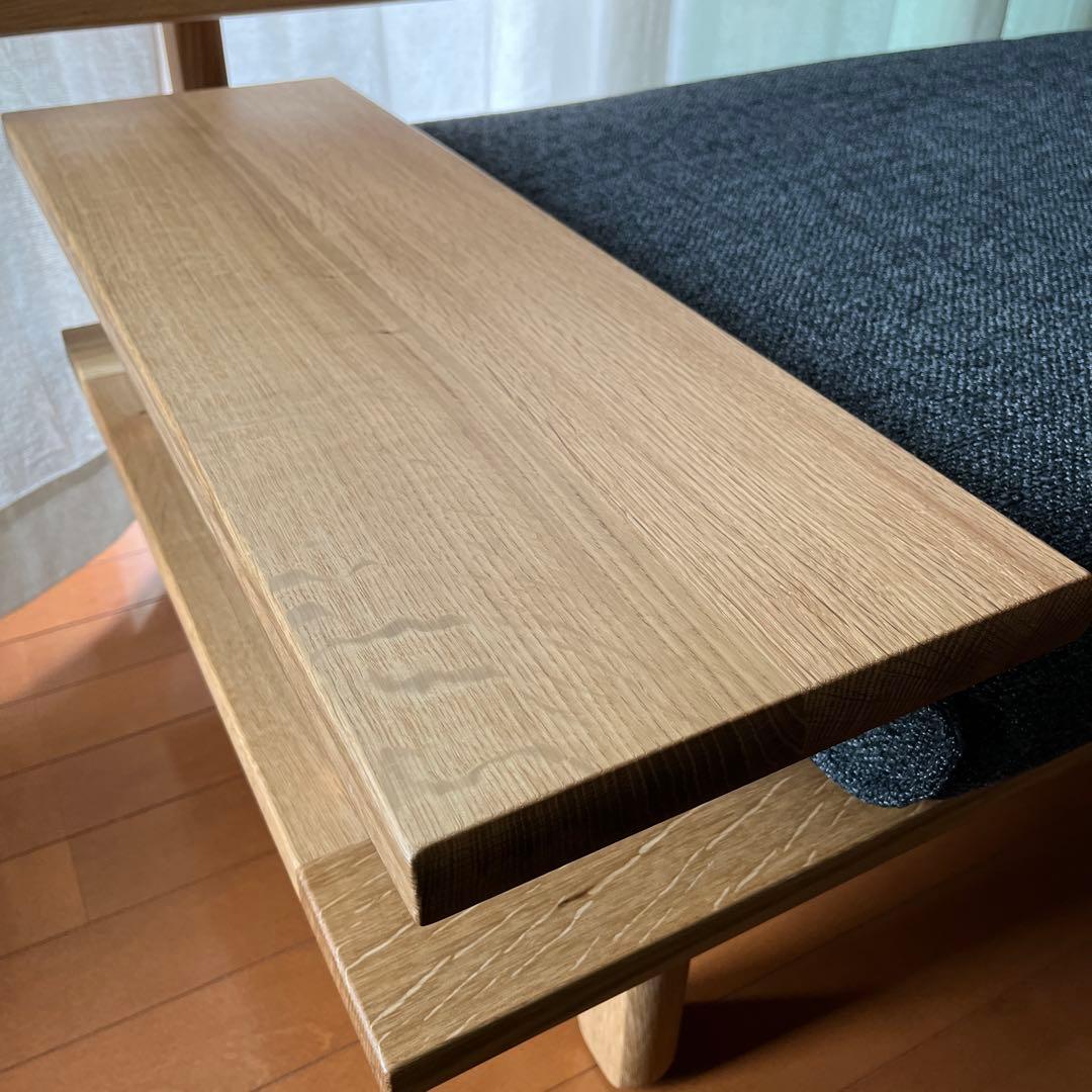 RIKA☆彡出品　HIDA 森のことば　飛騨産業　片肘ソファ