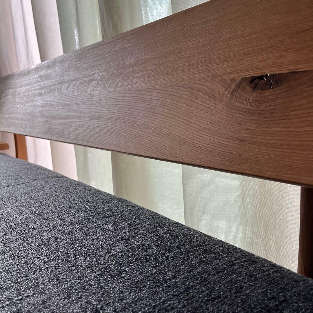 RIKA☆彡出品　HIDA 森のことば　飛騨産業　片肘ソファ