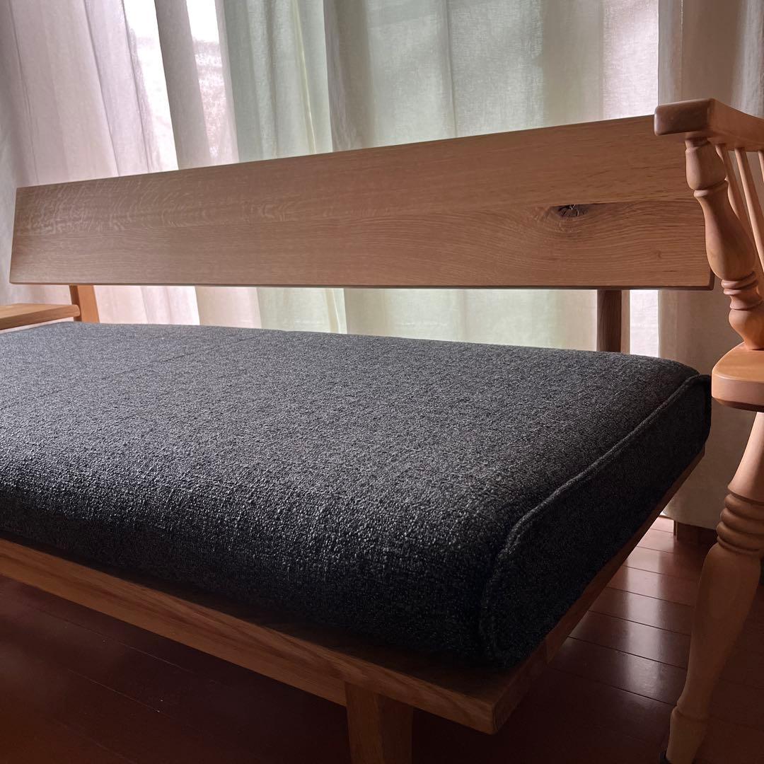 RIKA☆彡出品　HIDA 森のことば　飛騨産業　片肘ソファ
