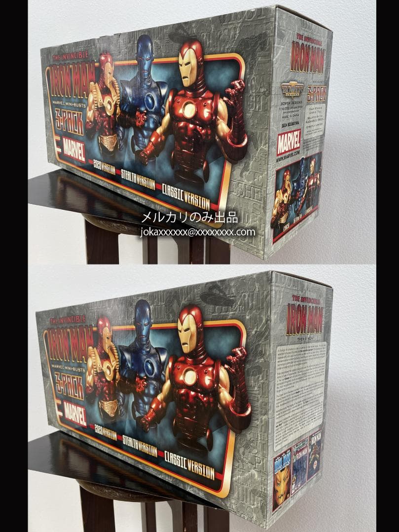 ボウエンBowen アイアンマン ミニバスト スタチュー 7体セット 限定