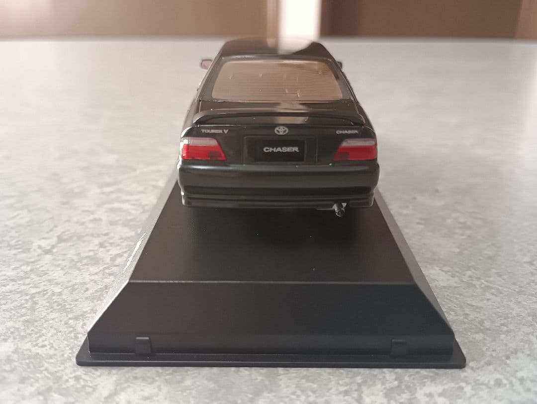 京商 1/43 トヨタ チェイサー ツアラーV JZX100 ダークグリーン