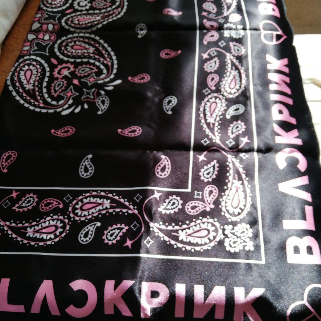 BLACKPINK ブラックピンク　ブルピン　バンダナ　公式品　ロンドン　新品
