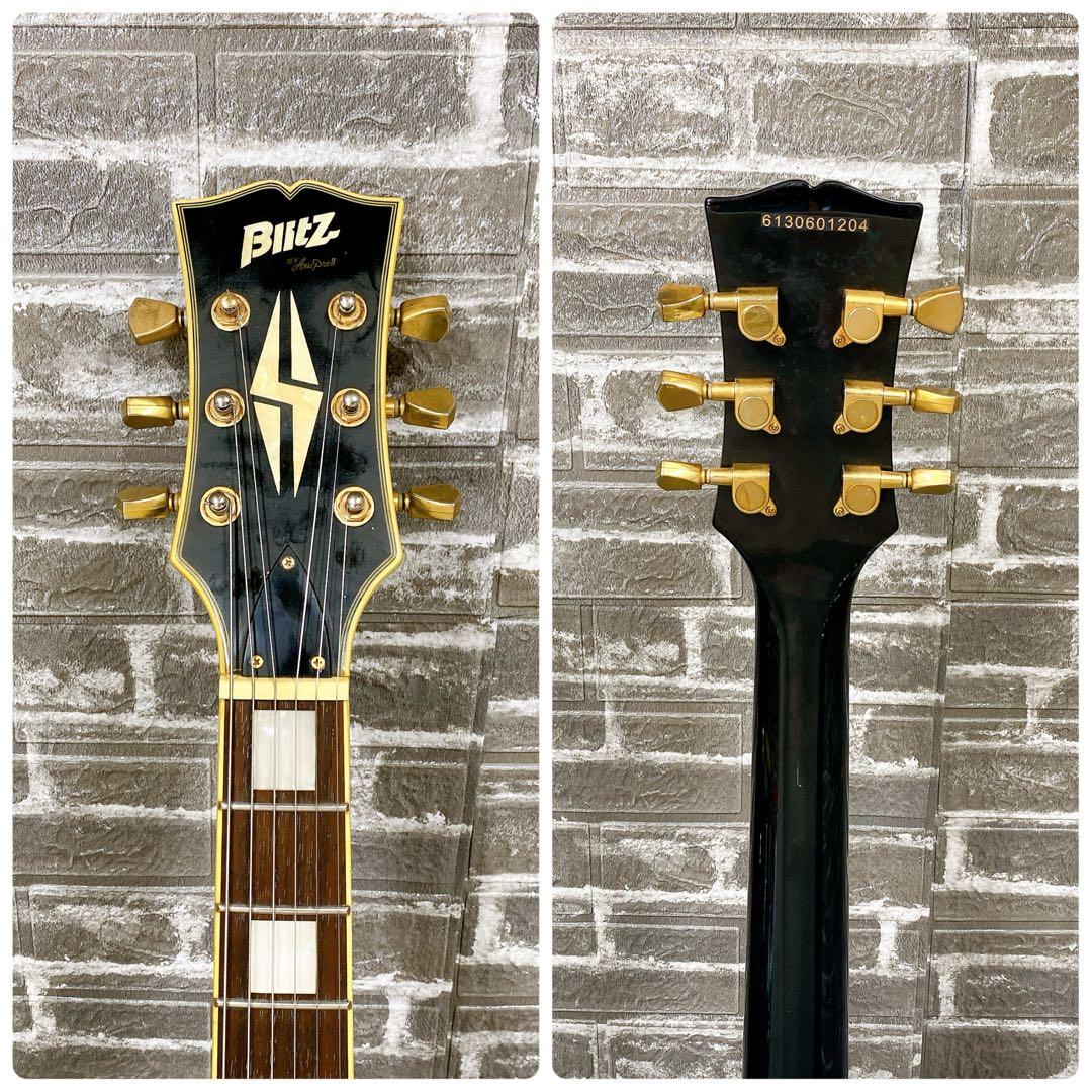 Blitz ブリッツ　Aria Pro ii レスポール　カスタム　エレキギター