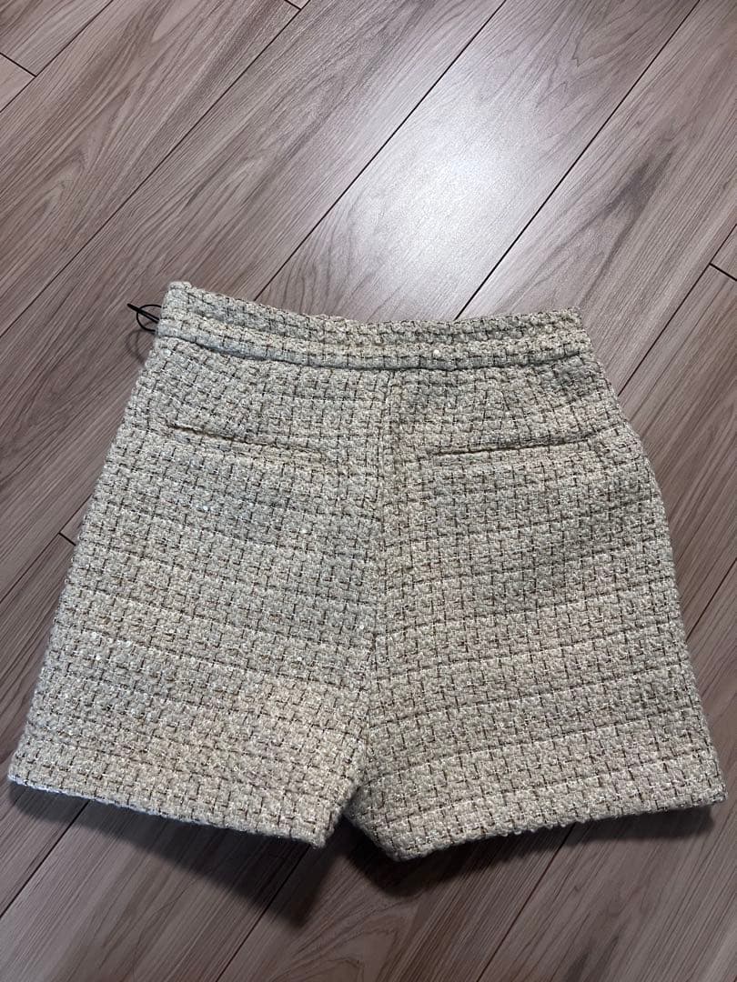 パンツ herlipto Verlet Tweed Mini Skort