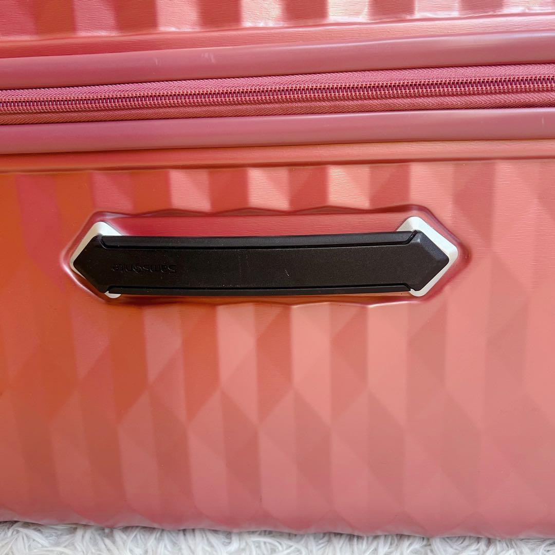 サムソナイトSamsonite ポリゴンスピナー ピンク 75/28