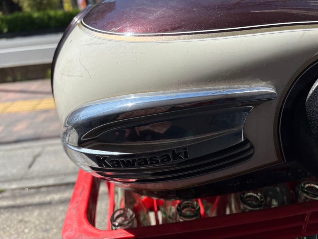 Kawasaki W400 純正タンク