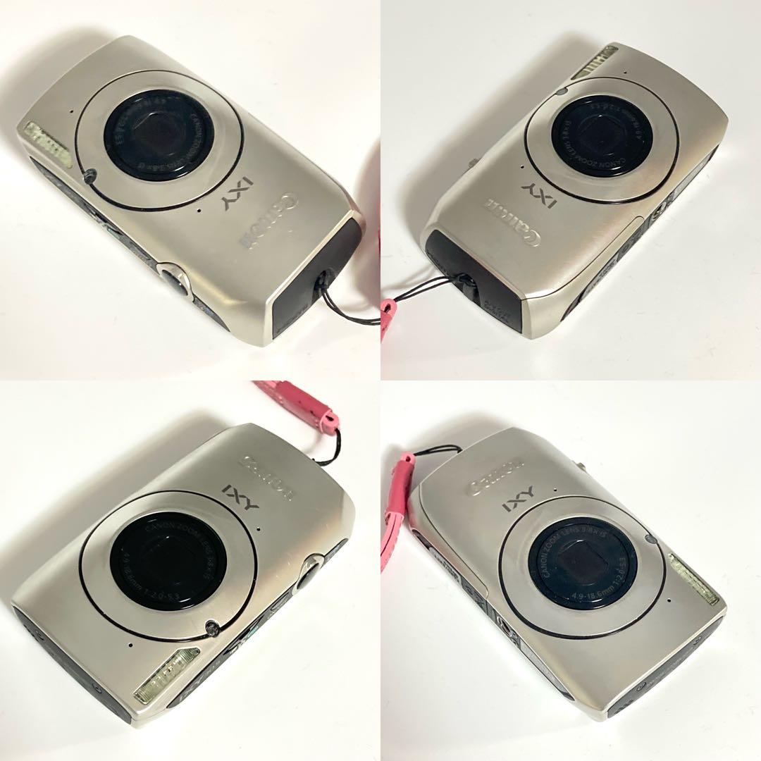 キヤノン　IXY 30S シルバー　イクシー　CANON IXC-420 ピンク