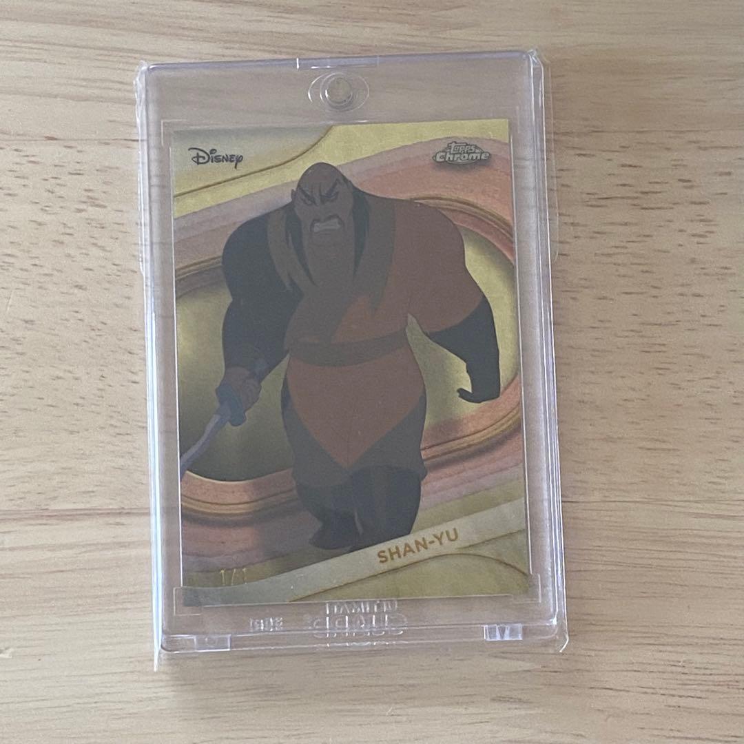 その他 topps Disney Chrome ShanYu Superfractor