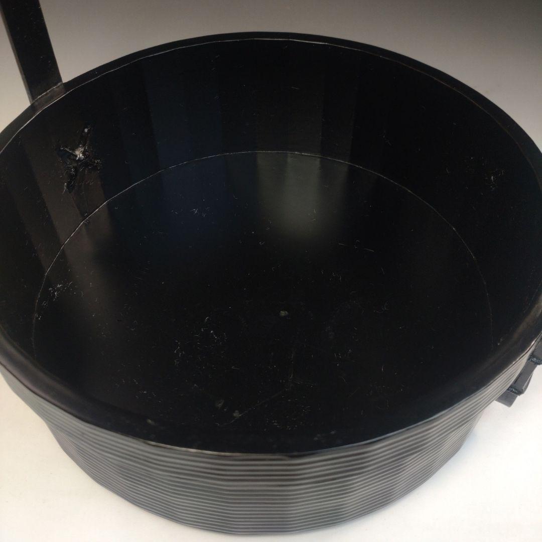 イ262 煙草盆『海田宗恵』『宗旦好一閑　手付　莨盆　共箱』茶道具