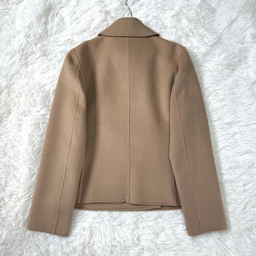 美品✨ フォクシー［40］ショートコート ジャケット カシミヤ100% ベージュ