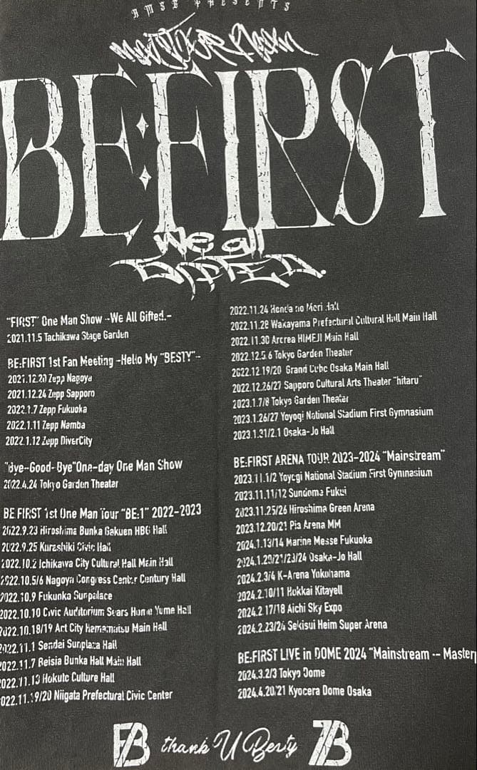 BESTY ONLY LIMITED T-Shirt 【24時間以内発送可能】