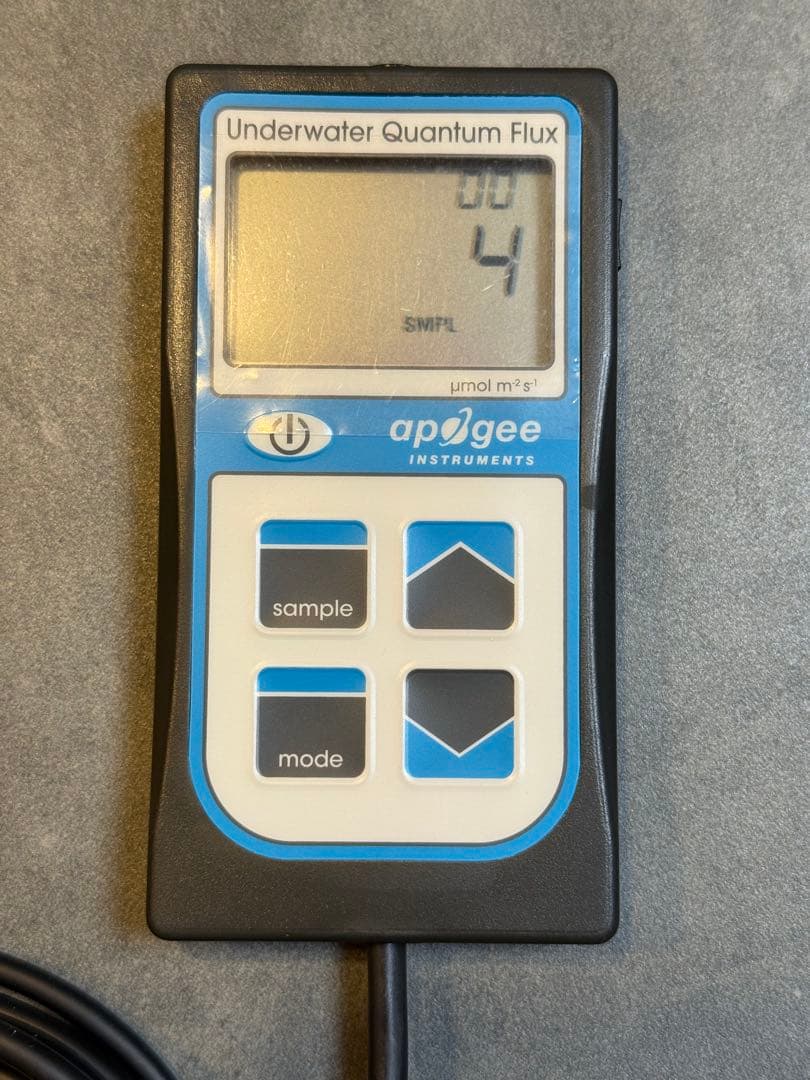 アクアリウム用 PARセンサー　Apogee MQ-510