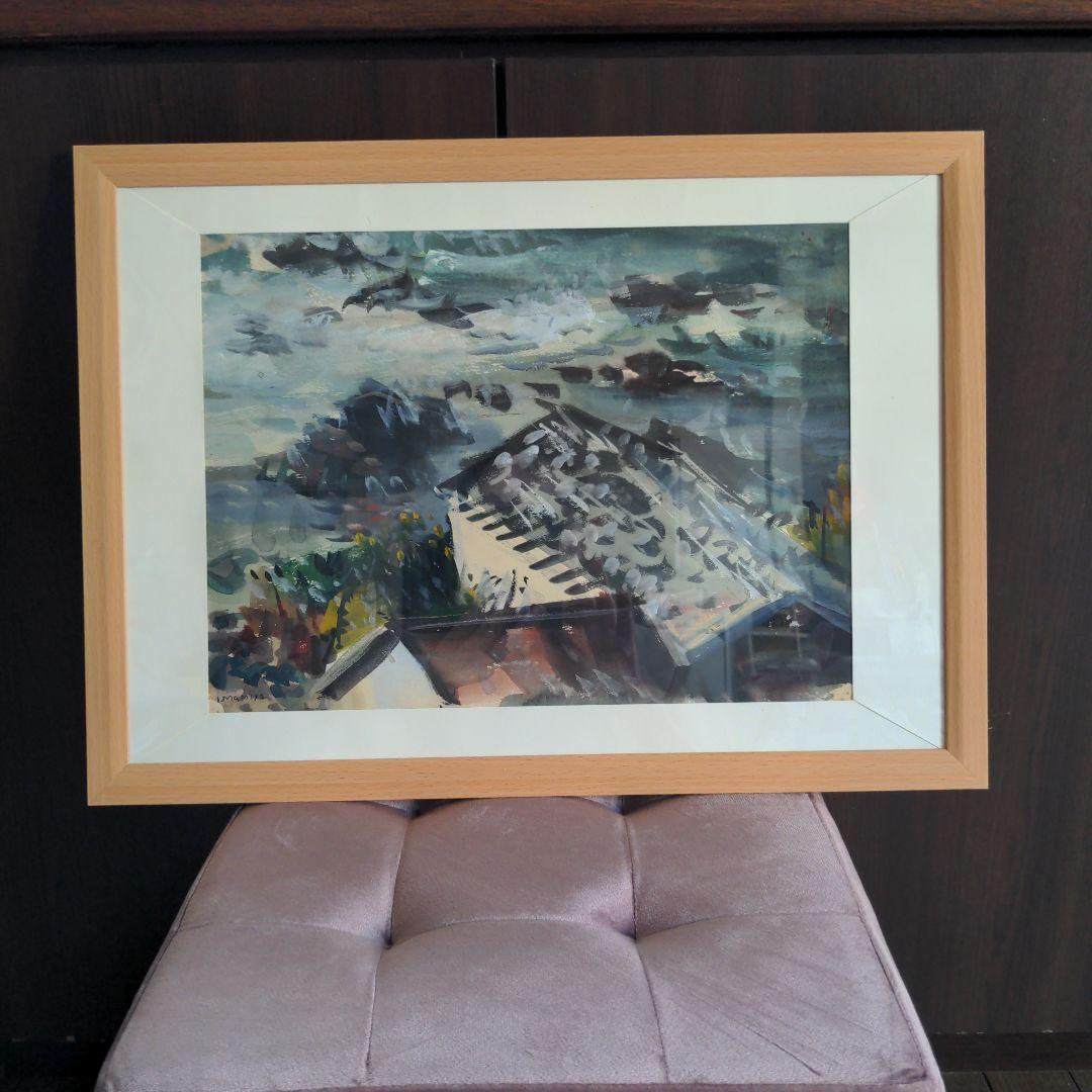 水彩画(海景)№46