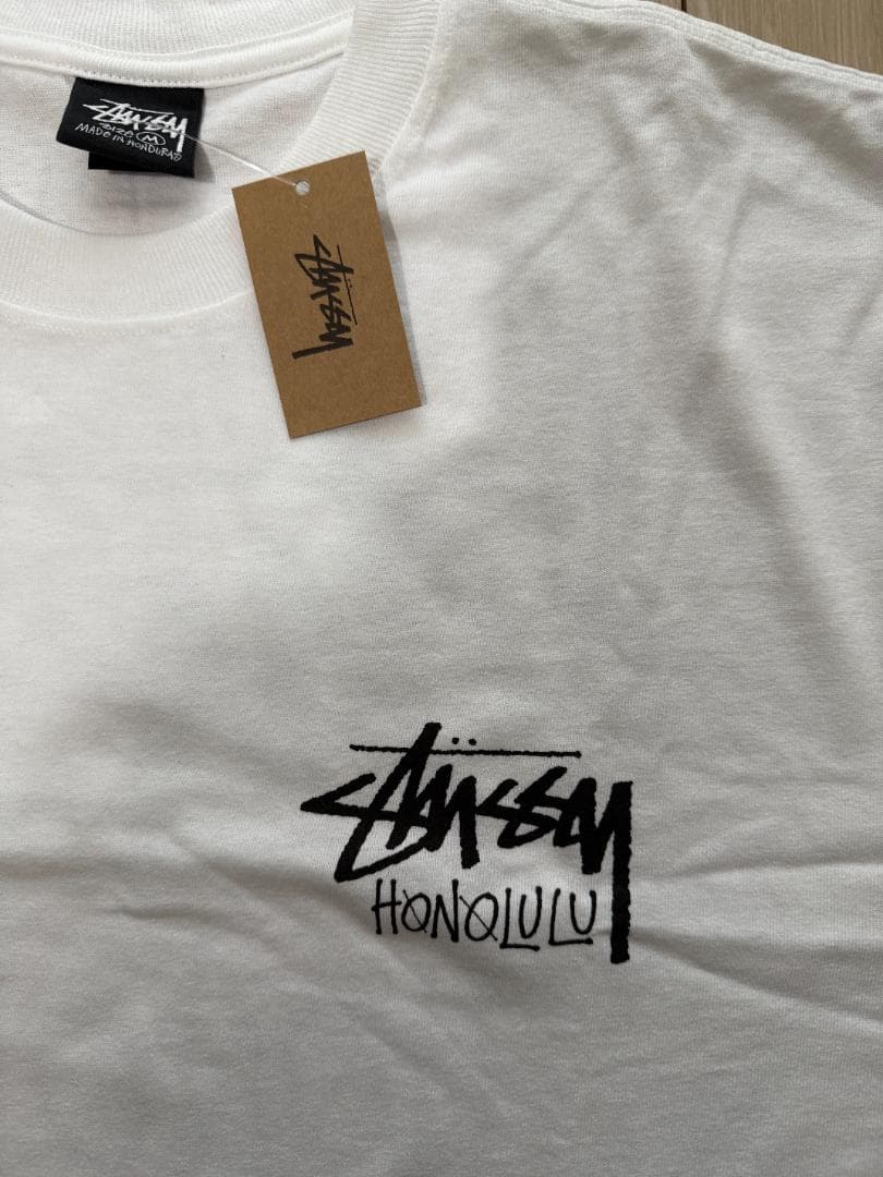 『新品未着用』STUSSY HONOLULU ホワイト Mサイズ