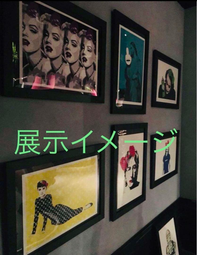 値下げ！世界 限定品正規DEATH NYC ポップアート オードリーヘップバーン