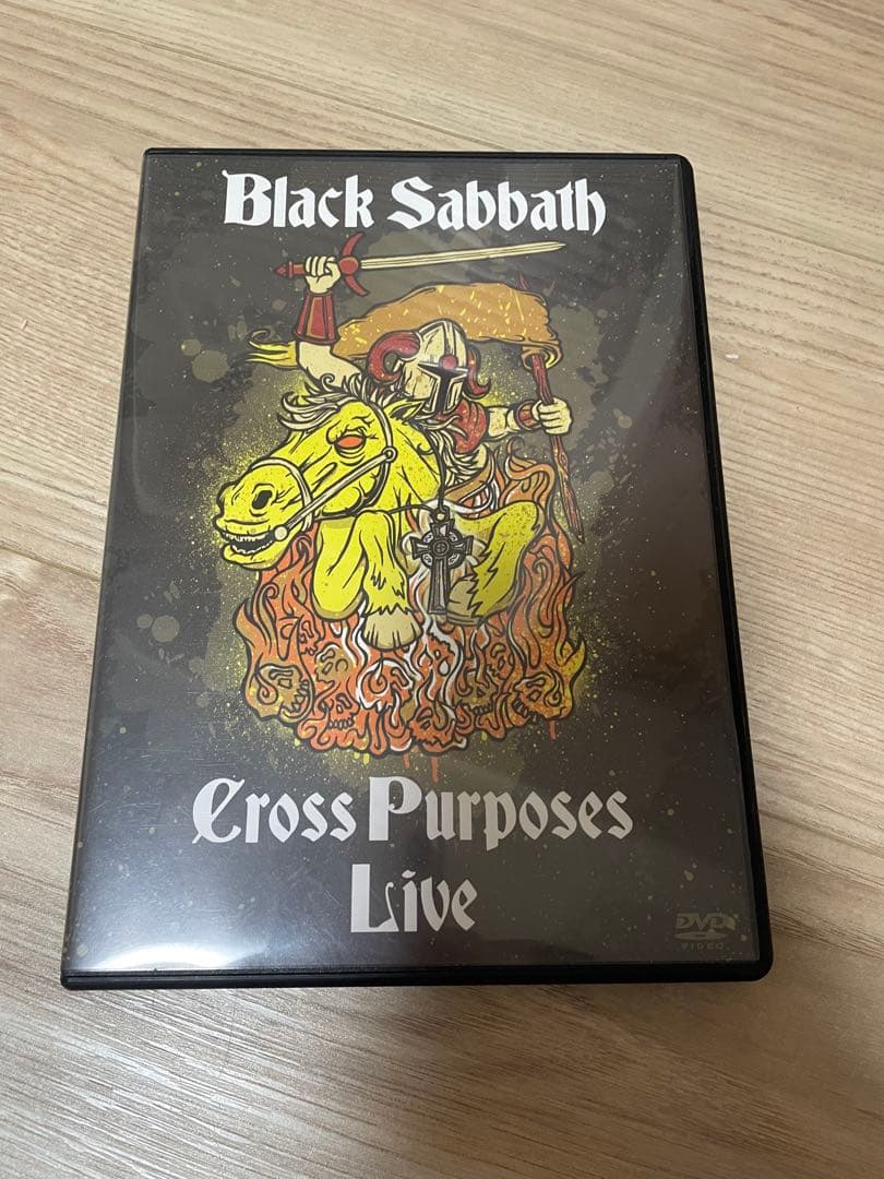 Black Sabbath Cross Purposes Live DVD 美品