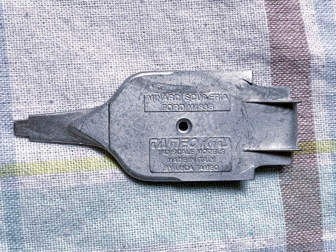 当時モノ タメオ 1/43 ミナルディ M193B・フォード Tameo