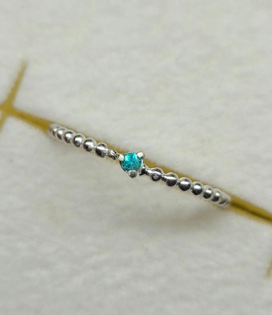 ★ブラジルバターリャパライバトルマリンSVポン・デ・リング★