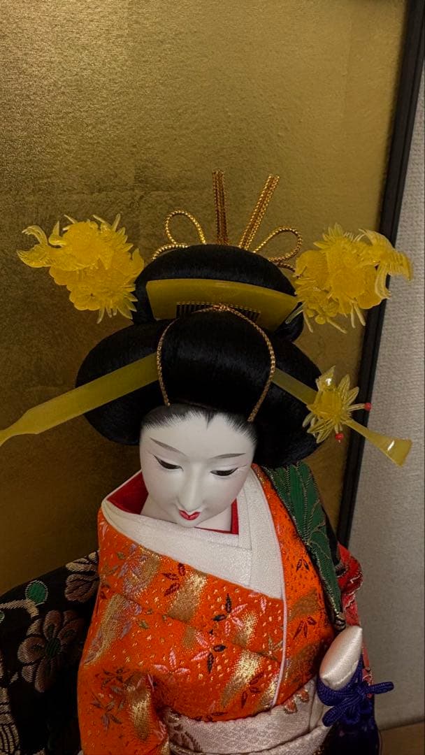 久月 日本人形 舞扇