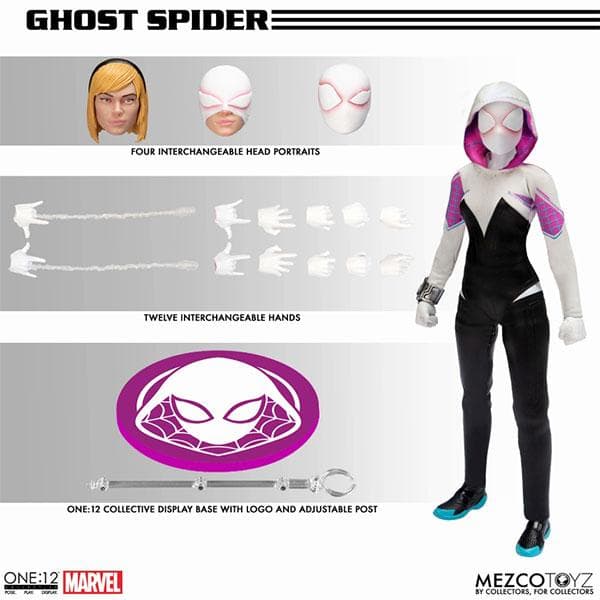 ワン12コレクティブ マーベル ゴーストスパイダー 1/12アクションフィギュア