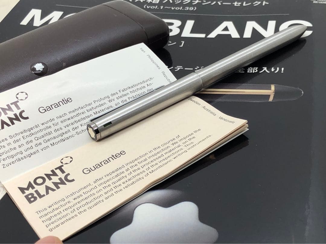 ⭐️モンブラン⭐️レアなバフ研磨のカスタム品⭐️4カラーマルチボールペンNo2722⭐️