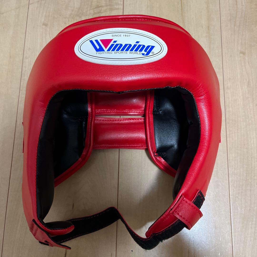Winning ヘッドギア レッド アマチュアボクシング