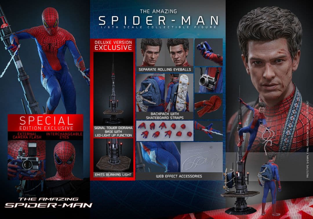 スパイダーマン 2.0 デラックス版 ホットトイズ ムービー マスターピース