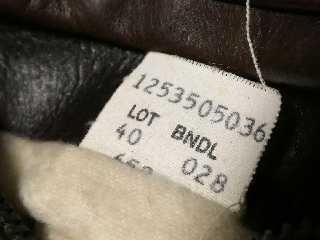 サテンライナー！ビッグサイズ40！TALON！ショット659トラッカージャケット