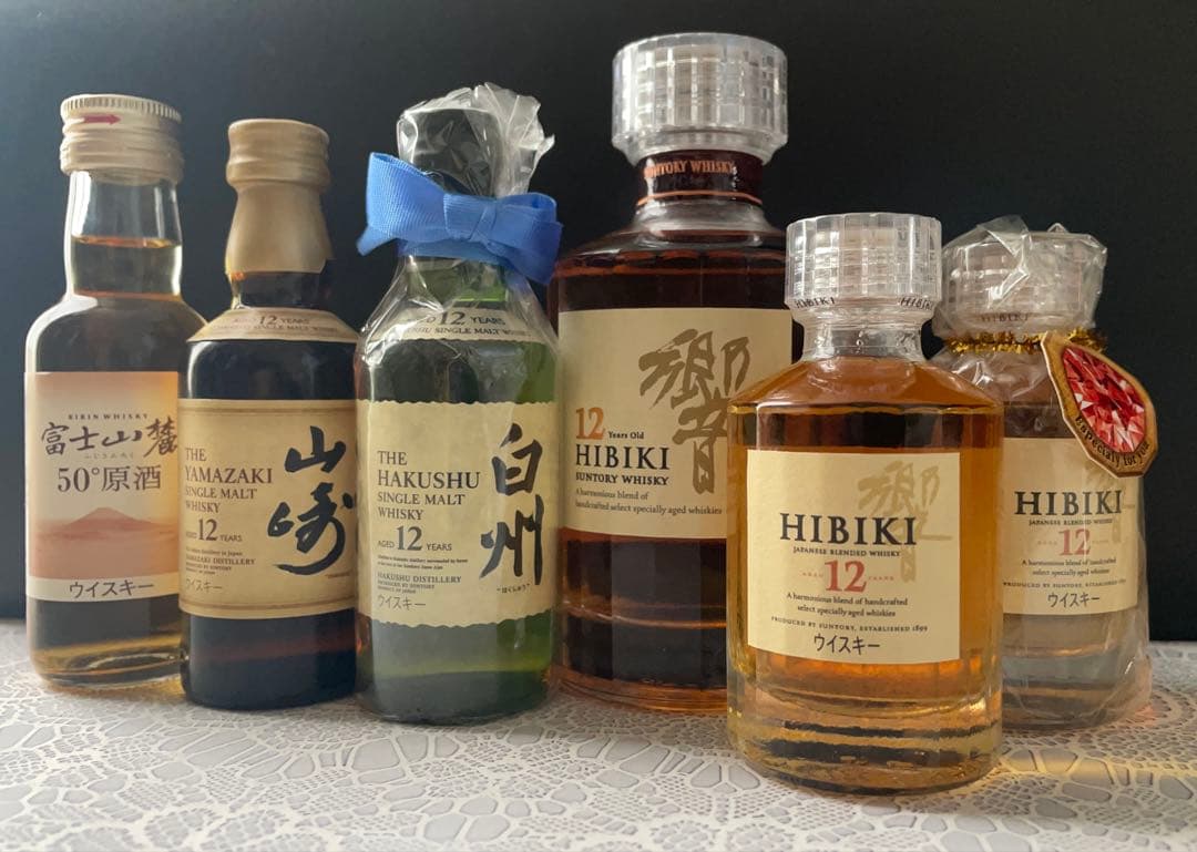 【レア】 ウイスキーセット 響 白州 山崎 富士山麓